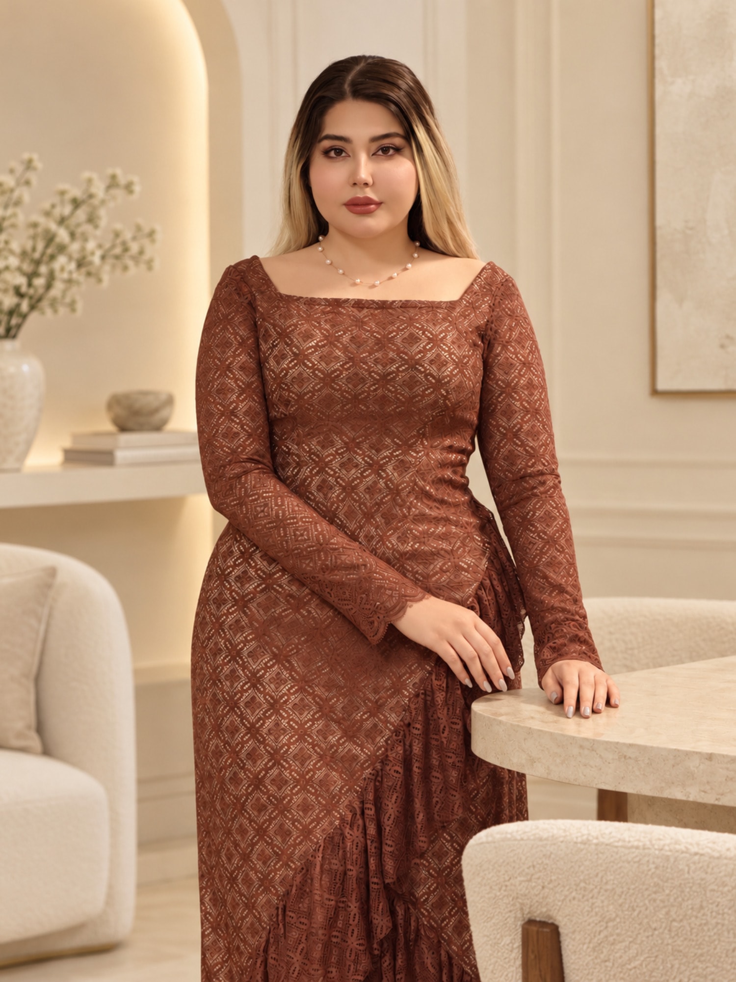 پیراهن شکلات